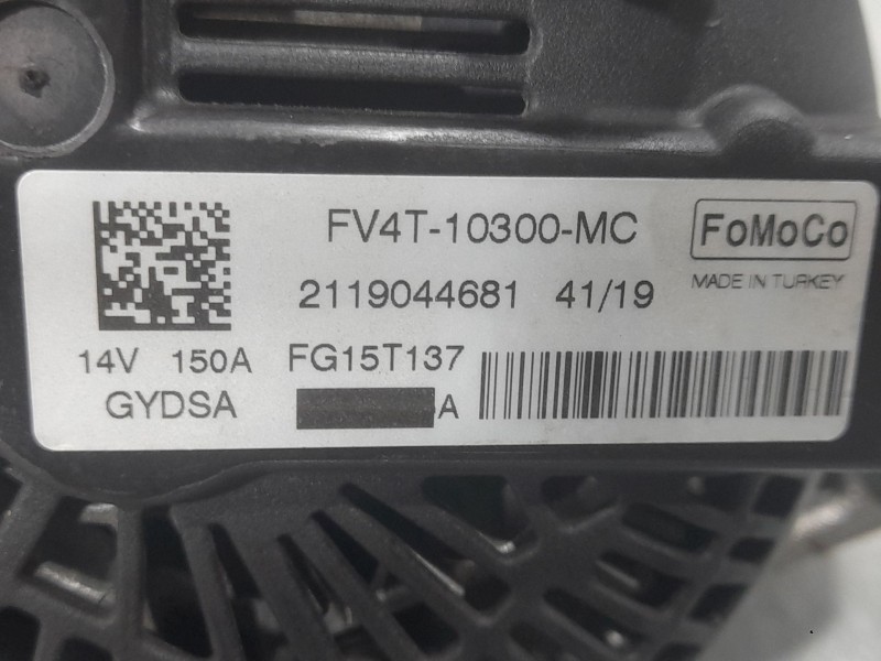 Recambio de alternador para ford kuga ii (dm2) 2.0 tdci referencia OEM IAM FV4T10300MC  