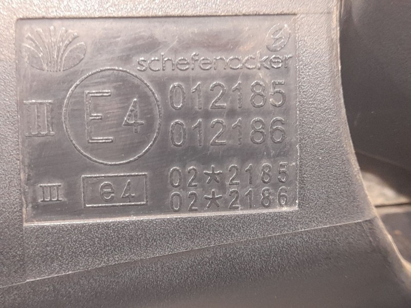Recambio de retrovisor derecho para daewoo kalos (klas) 1.4 referencia OEM IAM E4012186 C/MANDO ROZADO E4012186