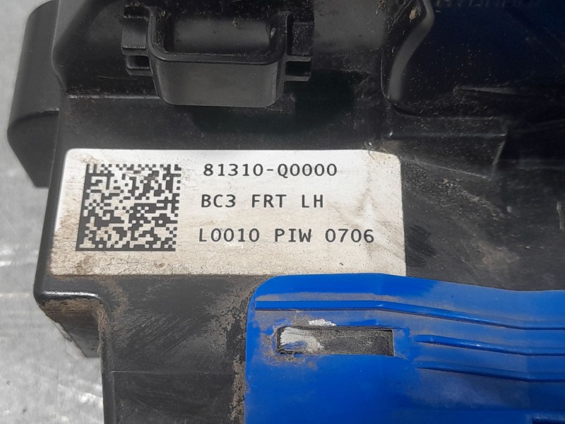 Recambio de cerradura puerta delantera izquierda para hyundai i20 iii (bc3, bi3) 1.0 t-gdi referencia OEM IAM 81310Q0000  