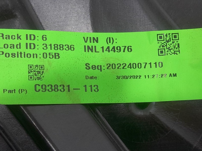 Recambio de elevalunas trasero izquierdo para jeep gladiator pick-up (jt_) 3.0 d 4wd referencia OEM IAM 68301955AB  