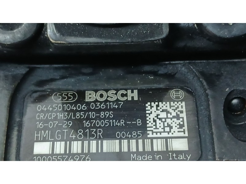 Recambio de bomba alta presion para renault espace v (jr_) 1.6 dci 160 referencia OEM IAM 167005114R BOSCH 0445010406