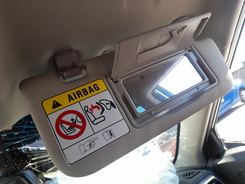 Recambio de parasol derecho para ssangyong tivoli 1.5 referencia OEM IAM   