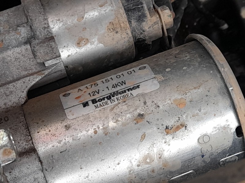 Recambio de motor arranque para ssangyong tivoli 1.5 referencia OEM IAM   
