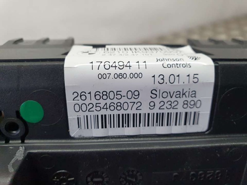 Recambio de cuadro instrumentos para bmw x4 (f26) xdrive 20d referencia OEM IAM 6210IK9370997 261680509 9232890