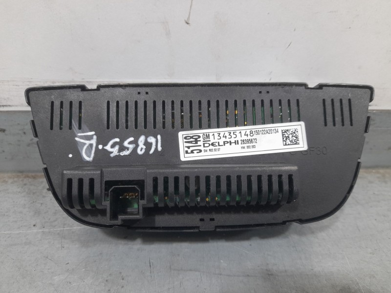 Recambio de mando climatizador para opel meriva b monospace (s10) 1.4 (75) referencia OEM IAM 13435148 283955672 DELPHI