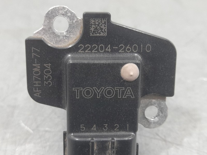 Recambio de caudalimetro para toyota auris (_e18_) 1.4 d-4d (nde180_) referencia OEM IAM 2220426010  