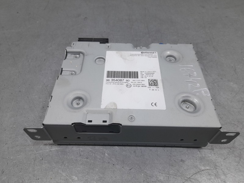 Recambio de sistema audio / radio para peugeot 208 ii (ub_, up_, uw_, uj_) e-208 referencia OEM IAM 9835408780 ZFWHW19W4 CONTINE