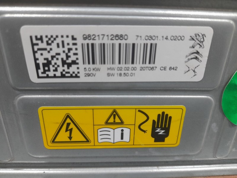 Recambio de bomba calefaccion para peugeot 208 ii (ub_, up_, uw_, uj_) e-208 referencia OEM IAM 9821712680  