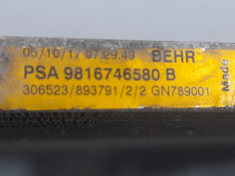 Recambio de condensador / radiador aire acondicionado para peugeot 308 ii (lb_, lp_, lw_, lh_, l3_) 1.2 thp 110 referencia OEM I