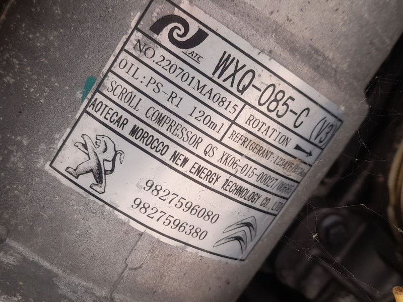 Recambio de compresor aire acondicionado para opel corsa f (p2jo) 1.2 (68) referencia OEM IAM   