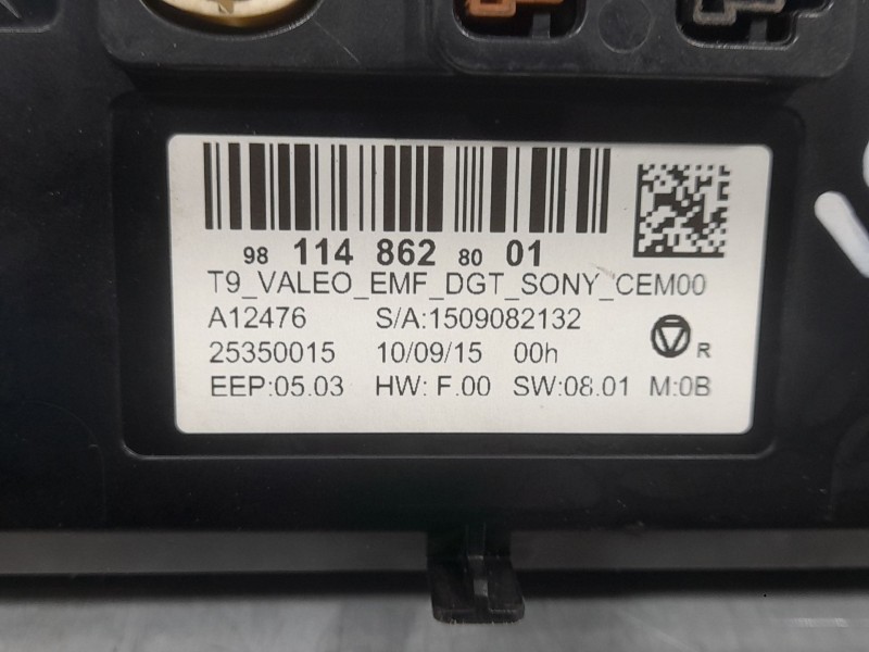 Recambio de sistema navegacion gps para peugeot 308 sw style referencia OEM IAM 981148628001  