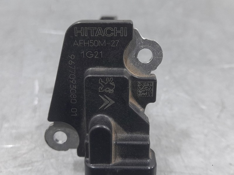 Recambio de caudalimetro para citroën c3 iii (sx) 1.5 bluehdi 100 (sxyhyp, sxyhtu) referencia OEM IAM 9677093080 AFH50M27 HITACH