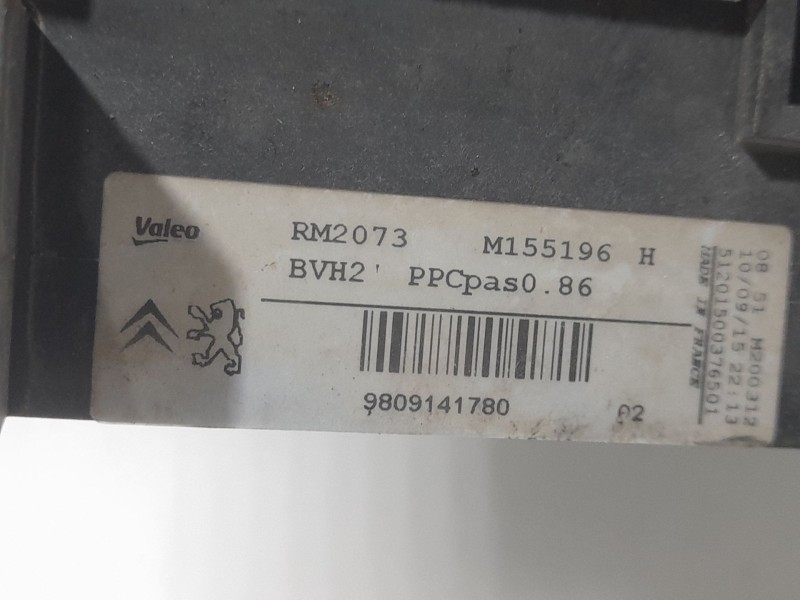 Recambio de radiador agua para peugeot 308 sw style referencia OEM IAM 9809141780  