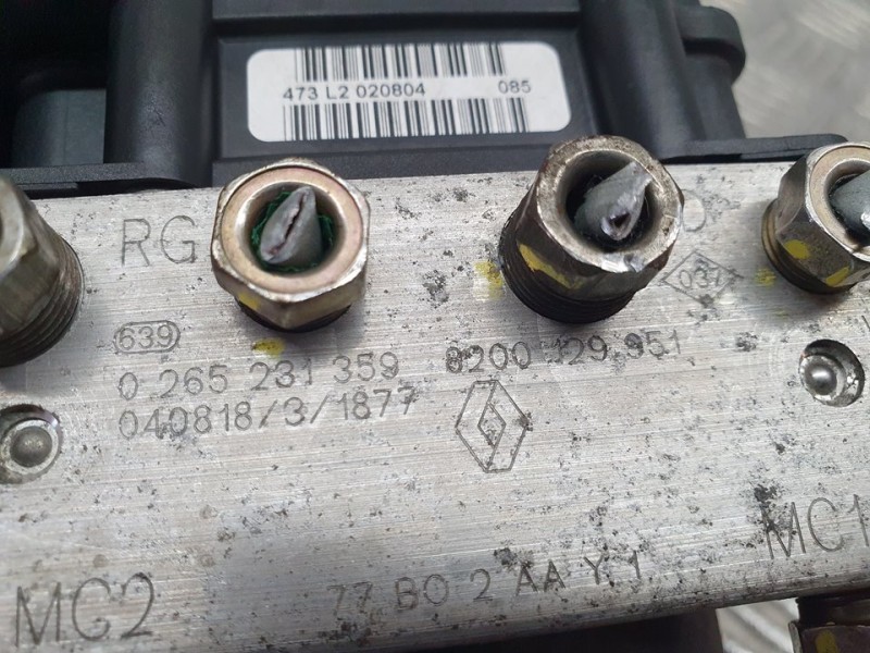 Recambio de abs para renault modus confort dynamique referencia OEM IAM 8200129951 0265231359 BOSCH