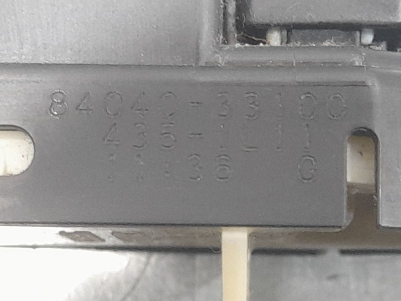 Recambio de mando elevalunas delantero izquierdo para lexus ct (zwa10_) 200h (zwa10_) referencia OEM IAM 8404033100  