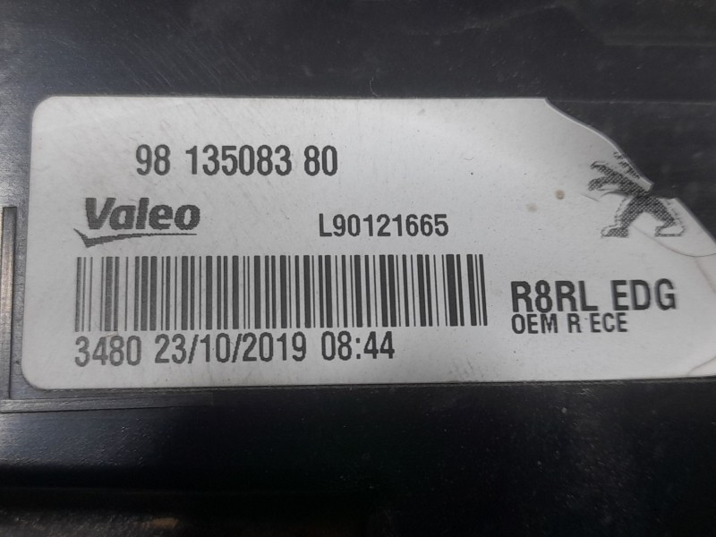 Recambio de piloto trasero derecho exterior para peugeot 508 sw ii (fc_, fj_, f4_) 2.0 bluehdi 160 referencia OEM IAM 9813508380
