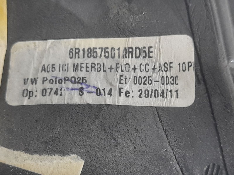 Recambio de retrovisor izquierdo para volkswagen polo v (6r1, 6c1) 1.4 (6r1) referencia OEM IAM 6R1857501 ELECTRICO 6R0857933