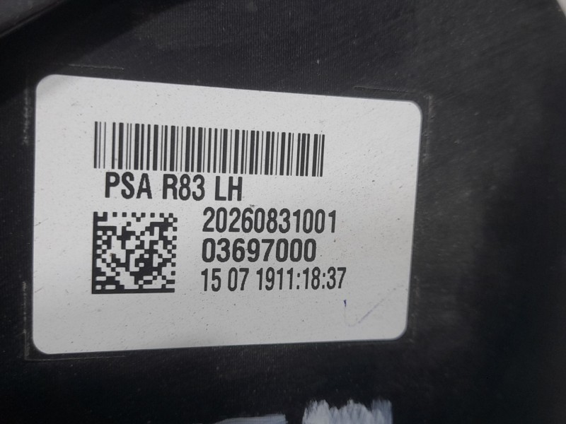 Recambio de piloto trasero izquierdo paragolpes para peugeot 508 sw ii (fc_, fj_, f4_) 2.0 bluehdi 160 referencia OEM IAM 036970