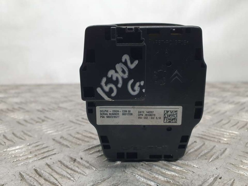 Recambio de mando multifuncion para peugeot 508 active referencia OEM IAM 9802378577 28338070 DELPHI