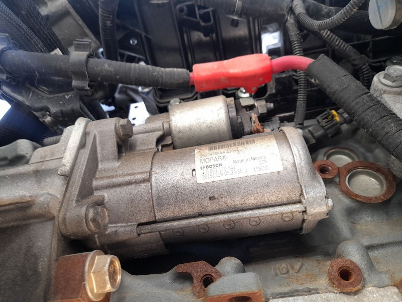 Recambio de motor arranque para jeep compass (mp, m6, mv, m7) 1.4 multiair referencia OEM IAM   
