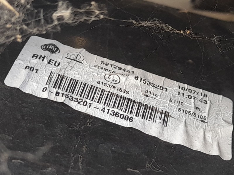 Recambio de faro derecho para fiat 500 (312_) 1.2 (312axa1a) referencia OEM IAM   