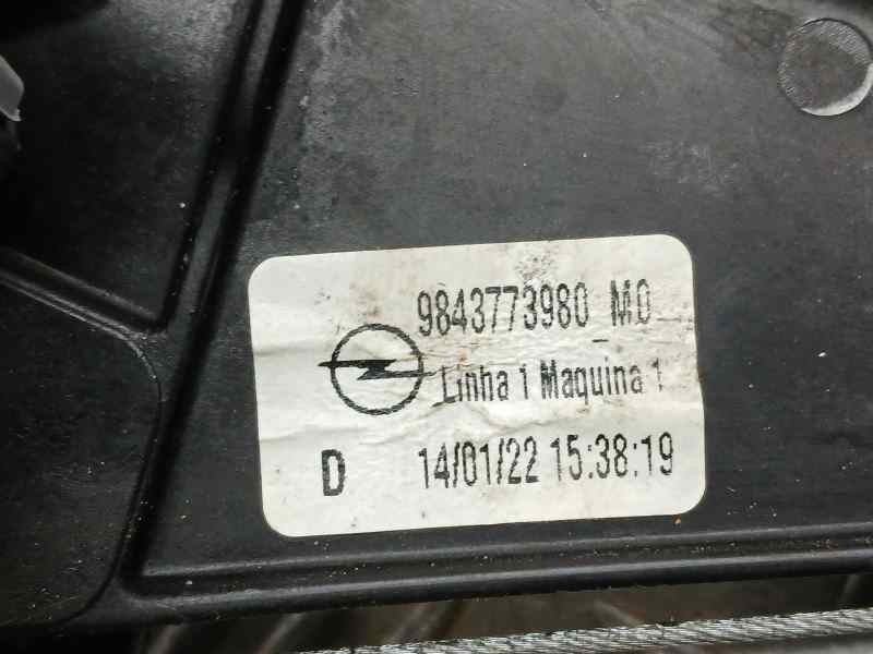 Recambio de elevalunas trasero derecho para opel mokka elegance referencia OEM IAM 9843773980  ELECTRICO