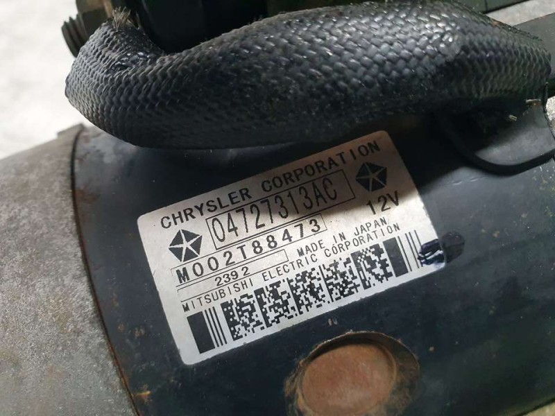 Recambio de motor arranque para chrysler voyager (rg) 2.5 crd se referencia OEM IAM 04727313AC M002T88473 MITSUBISHI