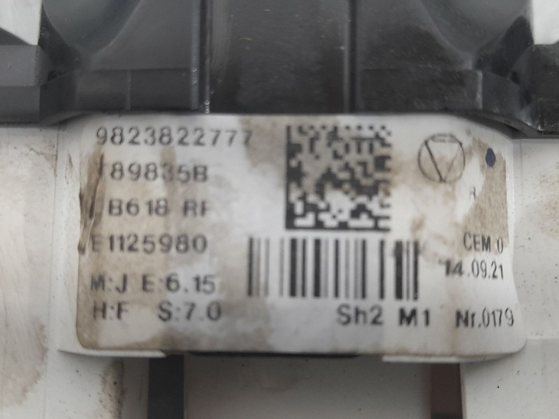 Recambio de mando calefaccion / aire acondicionado para citroën c3 iii (sx) 1.5 bluehdi 100 (sxyhyp, sxyhtu) referencia OEM IAM 