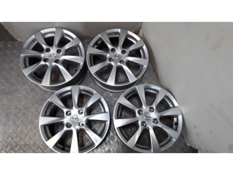 Recambio de juego llantas aluminio para opel corsa f (p2jo) 1.2 (68) referencia OEM IAM 6.5X16 4 TORN ET38 ROZADAS ALUMINIO