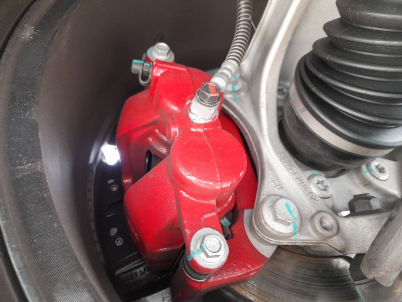 Recambio de pinza freno delantera derecha para jaecoo 7 phev 1.5 tgdi 255kw referencia OEM IAM   