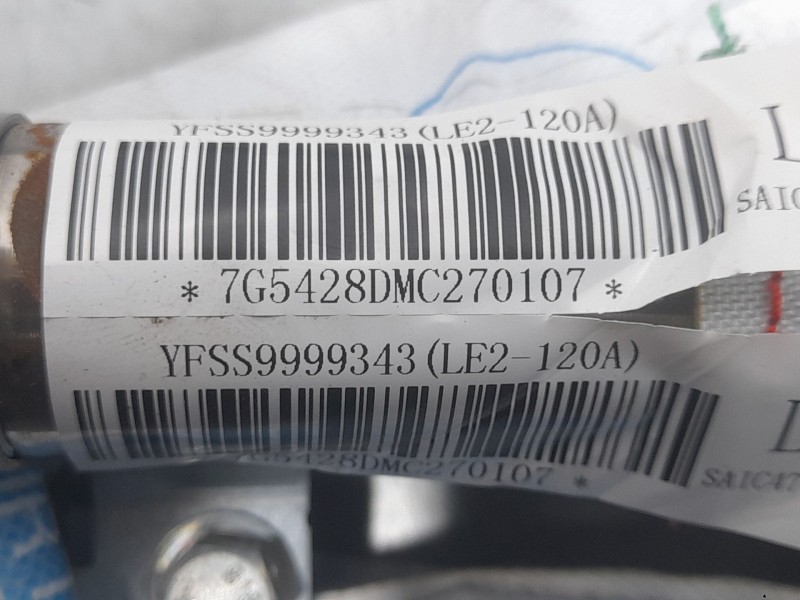 Recambio de airbag cortina delantero izquierdo para mg zs 1.5 vti referencia OEM IAM YFSS9999343  