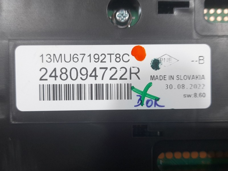 Recambio de cuadro instrumentos para renault captur ii (hf_) tce 140 (hfn0) referencia OEM IAM 248090722R  