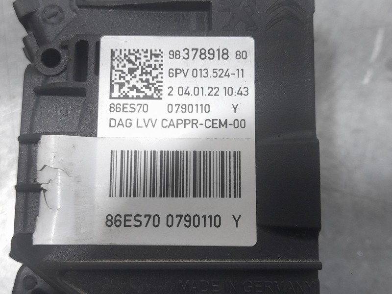 Recambio de potenciometro pedal para opel corsa f edition referencia OEM IAM 98378918 86ES70 