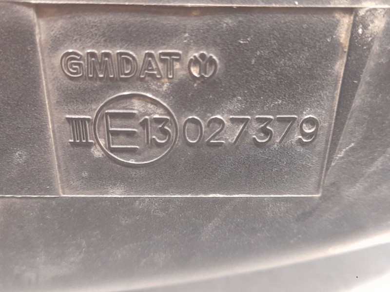 Recambio de retrovisor derecho para chevrolet cruze (j300) 1.6 referencia OEM IAM 42456937 ELECTRICO ROZADO E13027379