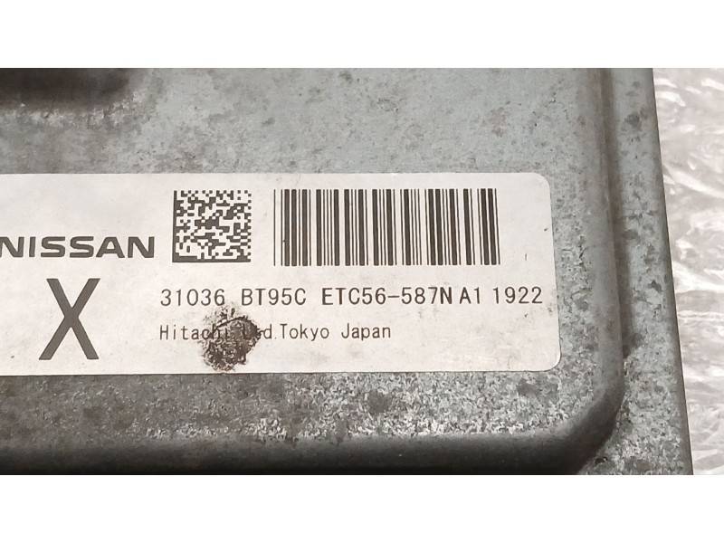 Recambio de centralita cambio automatico para nissan qashqai+2 (jj10) acenta 4x4 referencia OEM IAM 31036BT95C  HITACHI
