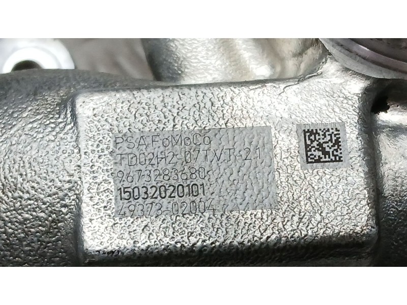 Recambio de turbocompresor para ford transit courier b460 furgoneta/monovolumen 1.5 tdci referencia OEM IAM   