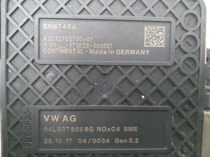 Recambio de sonda lambda para skoda superb (3v3) active referencia OEM IAM 04L9078058G A2C12702700 CONTINENTAL