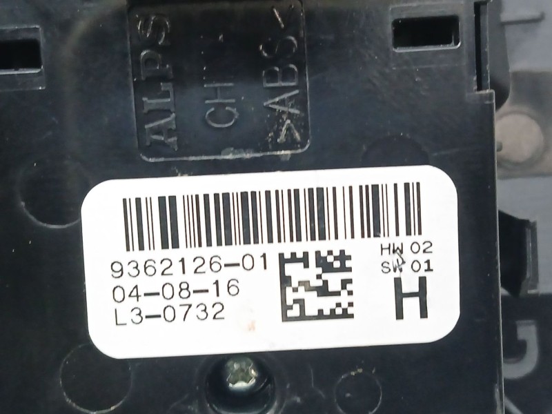 Recambio de mando elevalunas delantero izquierdo para bmw i3 (i01) electric referencia OEM IAM 936212601 C/MANDO RETROVISOR 