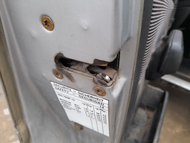 Recambio de cerradura puerta delantera izquierda para peugeot 205 i (741a/c) 1.7 diesel referencia OEM IAM   