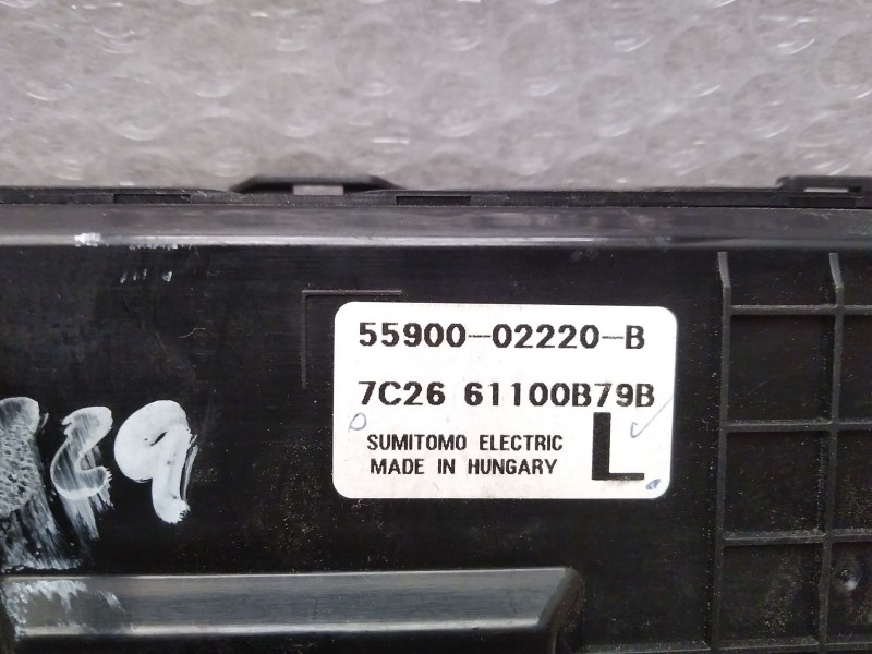 Recambio de mando climatizador para toyota auris luna referencia OEM IAM 5590002220B 7C2661100B79B 