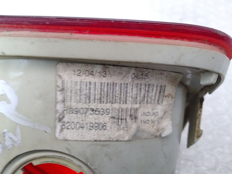 Recambio de faro antiniebla trasero izquierdo para dacia dokker ambiance referencia OEM IAM 8200419906 X61RENBR VALEO