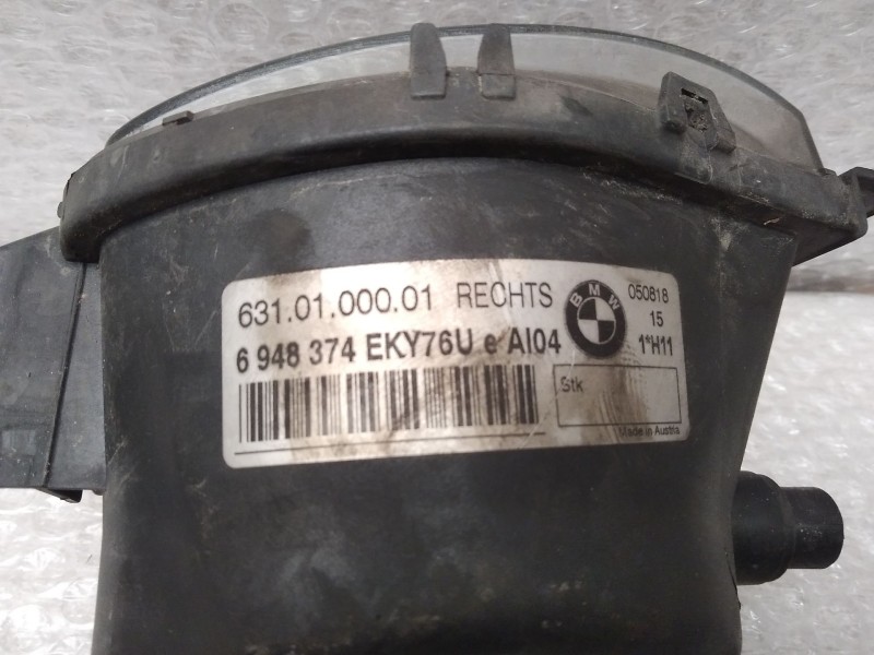 Recambio de faro antiniebla derecho para bmw serie 3 touring (e91) 320d referencia OEM IAM 6948374 6310100001 