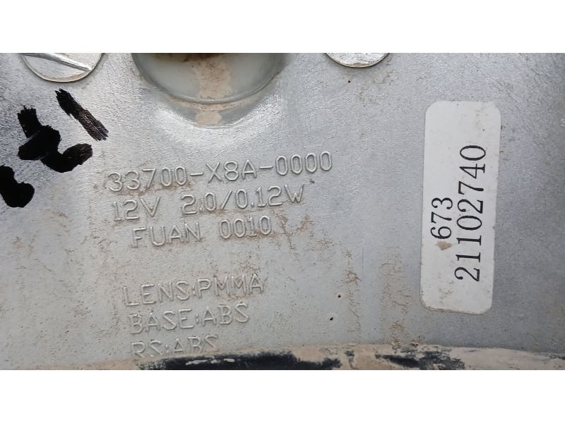 Recambio de piloto trasero central para sym jet jet 4 50 referencia OEM IAM   