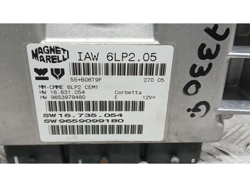 Recambio de centralita motor uce para citroën c4 coupé (la_) 1.4 16v referencia OEM IAM   