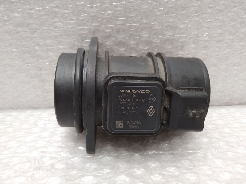 Recambio de caudalimetro para dacia sandero laureate referencia OEM IAM 8200280056 5WK97006 SIEMENS VDO