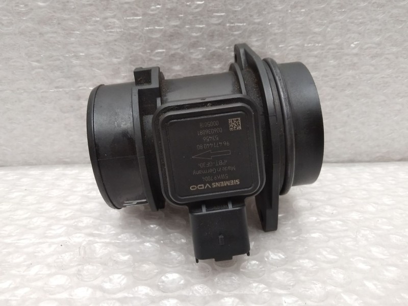 Recambio de caudalimetro para peugeot 207 x-line referencia OEM IAM 9647144080 5WK97004 SIEMENS VDO