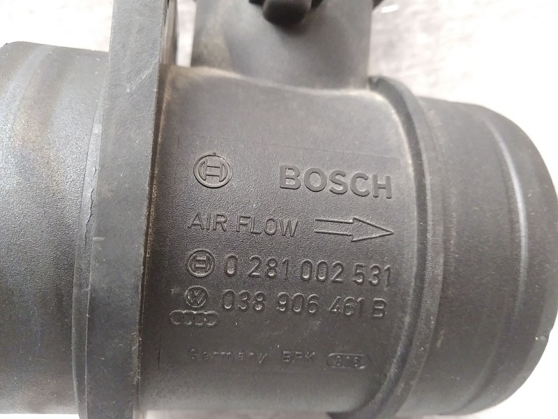 Recambio de caudalimetro para seat altea (5p1) reference referencia OEM IAM 038906461B 0281002531 BOSCH