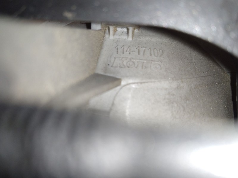 Recambio de faro antiniebla derecho para peugeot 207 sport referencia OEM IAM   1 PATA ROTA