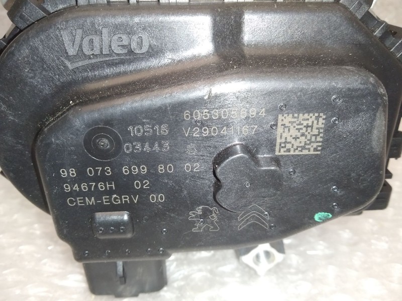 Recambio de valvula egr para peugeot 308 sw 1.6 16v referencia OEM IAM 980736998002 605305694 VALEO