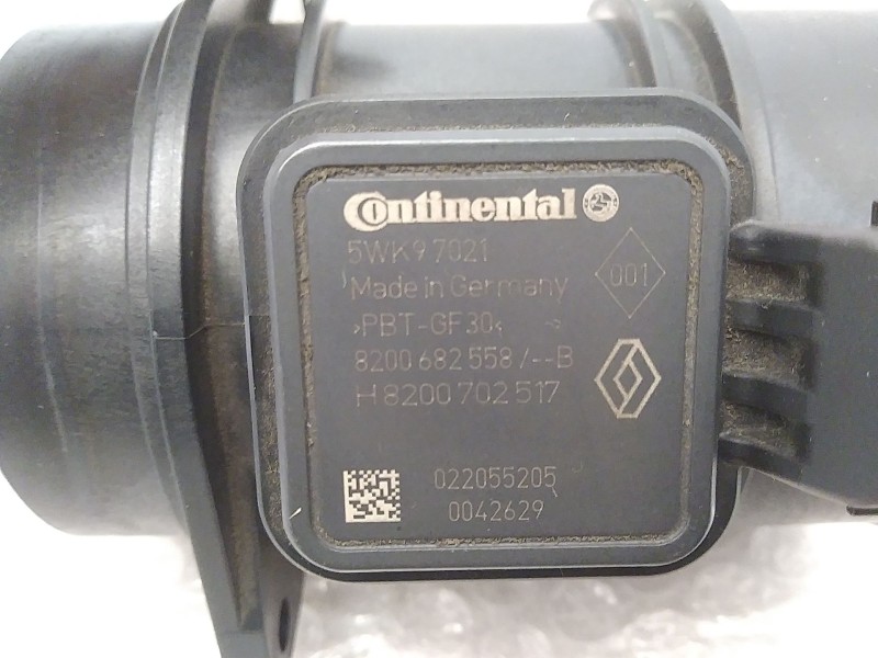 Recambio de caudalimetro para dacia dokker express ambiance referencia OEM IAM 8200682558B 5WK97021 CONTINENTAL